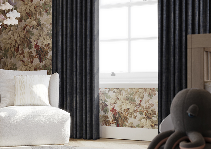 Rhea, Ebony - Made to Measure Curtains - Image 5